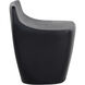 Ledger 25.5 inch Black Outdoor Stool